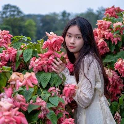 森系模特