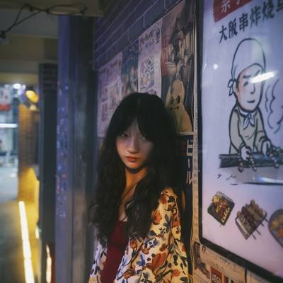 胶片模特