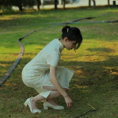 旗袍模特