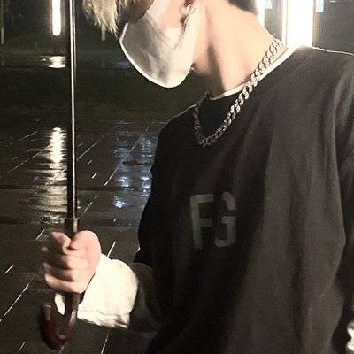 黑白模特