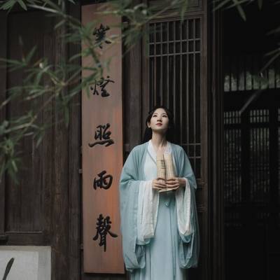 汉服模特