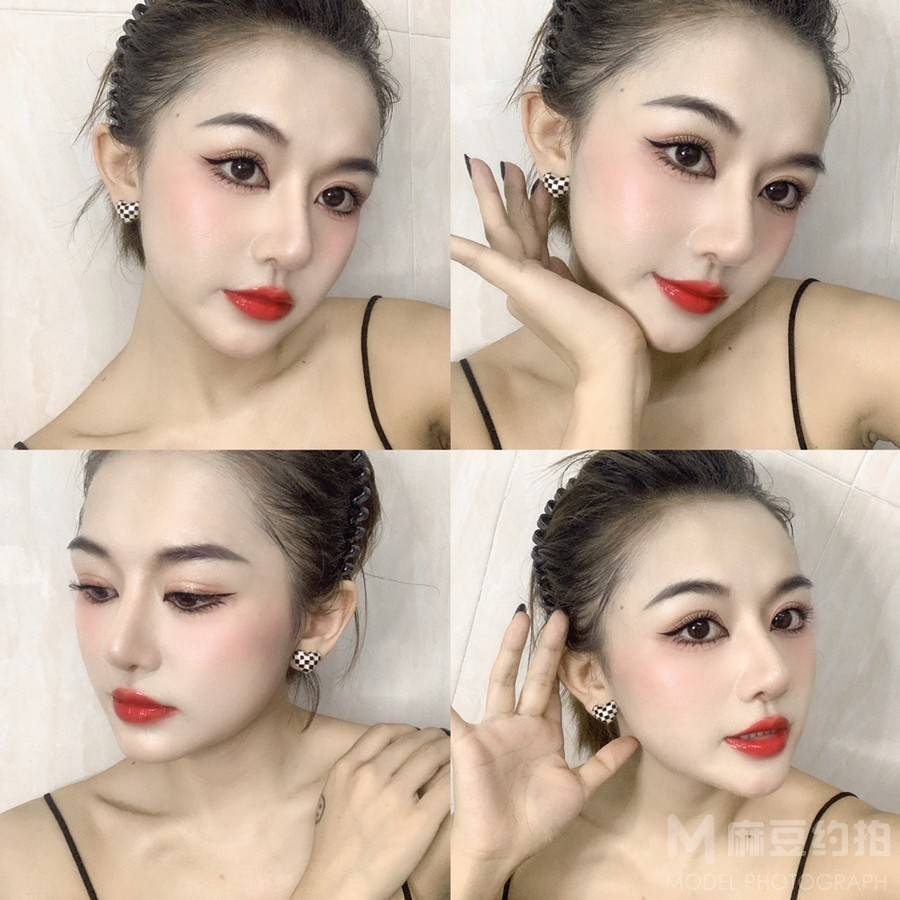 妆容模特