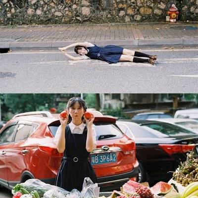 胶片模特