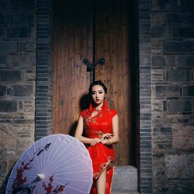 汉服模特
