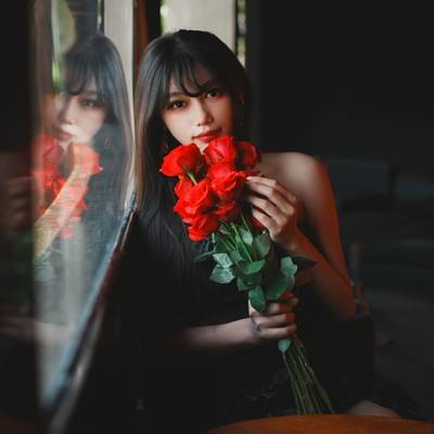 情绪模特