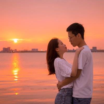 情侣模特