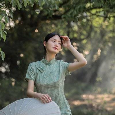 旗袍模特