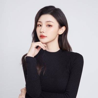 黑白模特