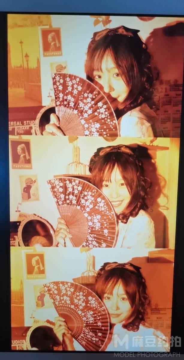 胶片模特