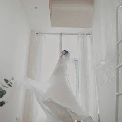 黑白模特