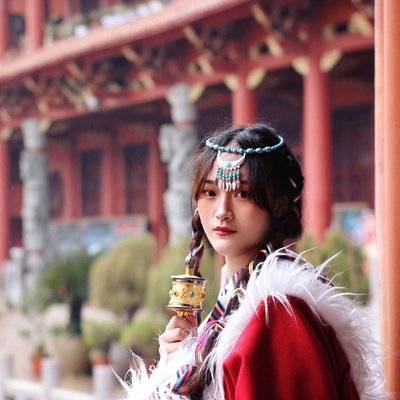 汉服模特