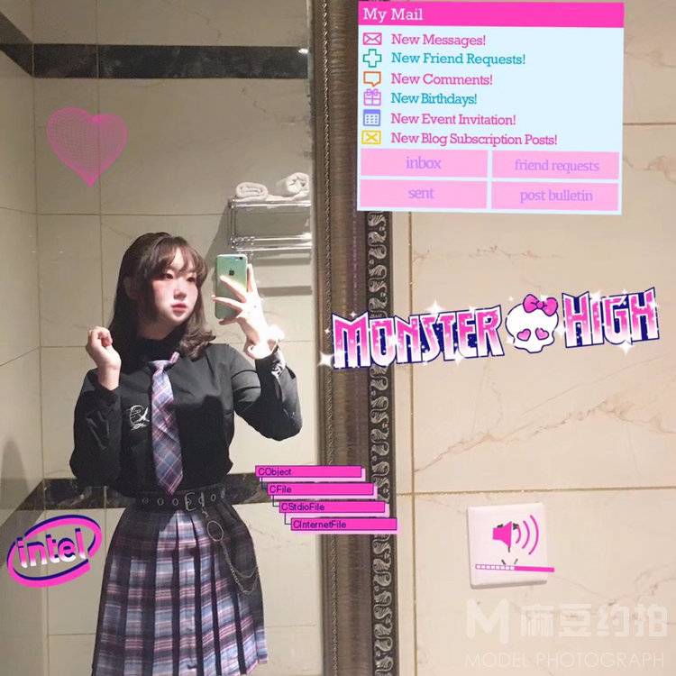 少女模特