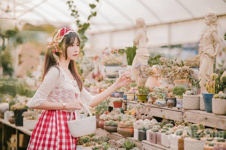 少女模特