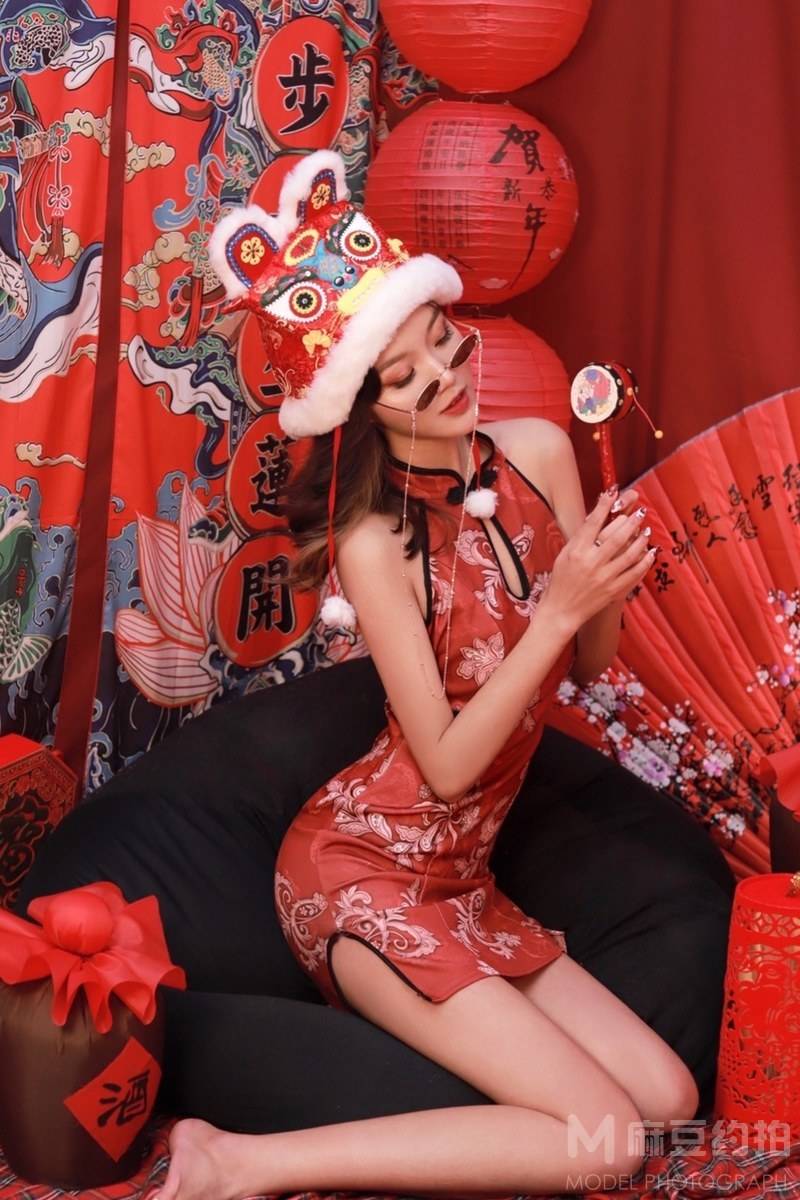 旗袍模特