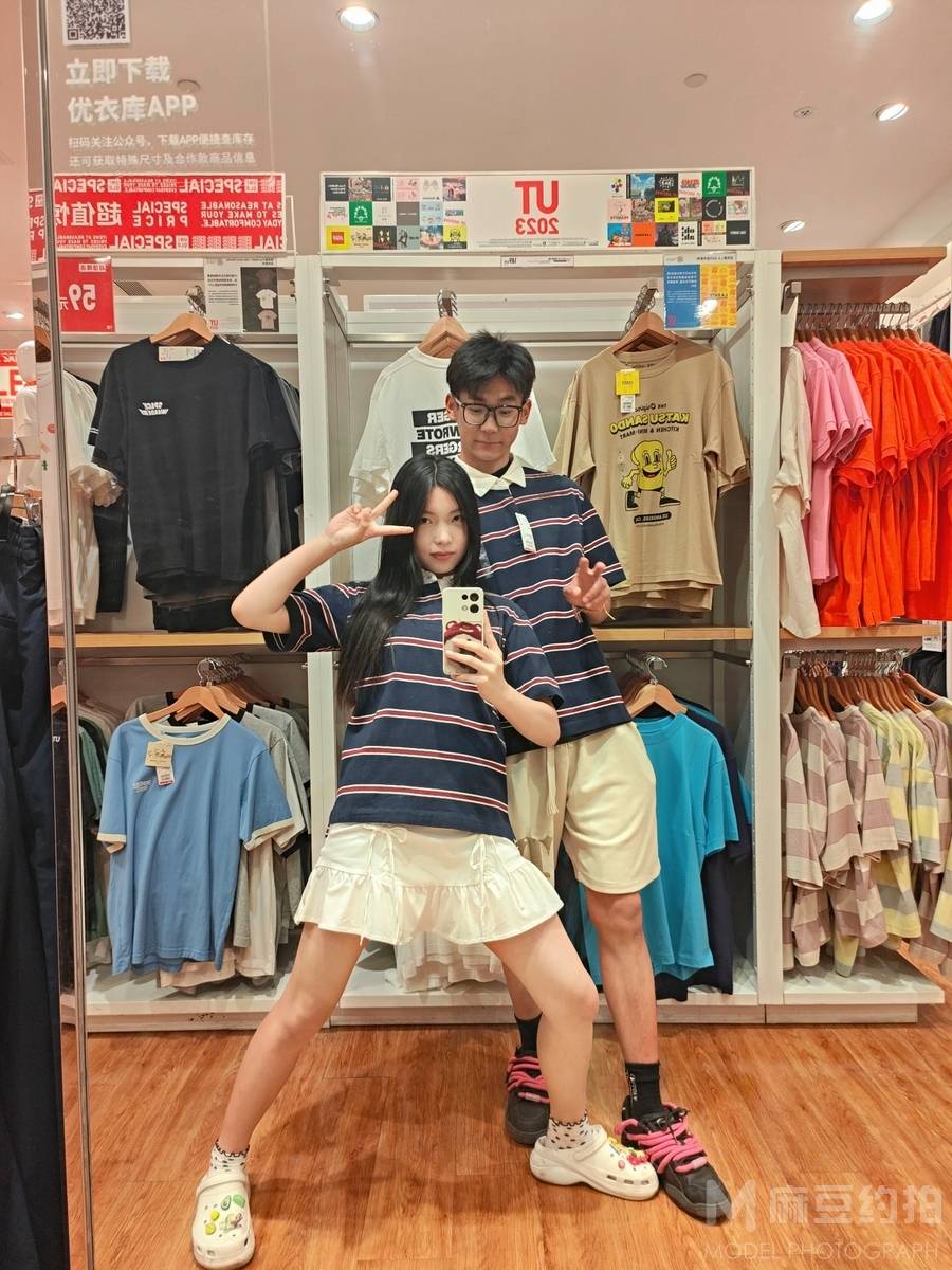 情侣模特