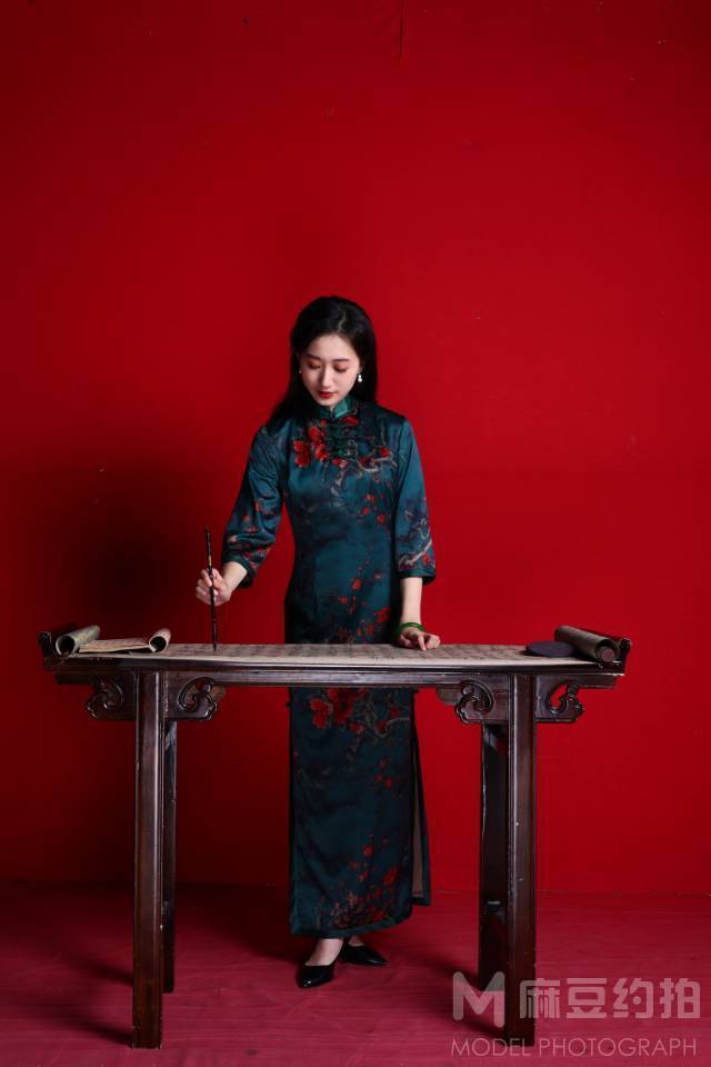 旗袍模特