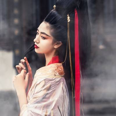 汉服模特