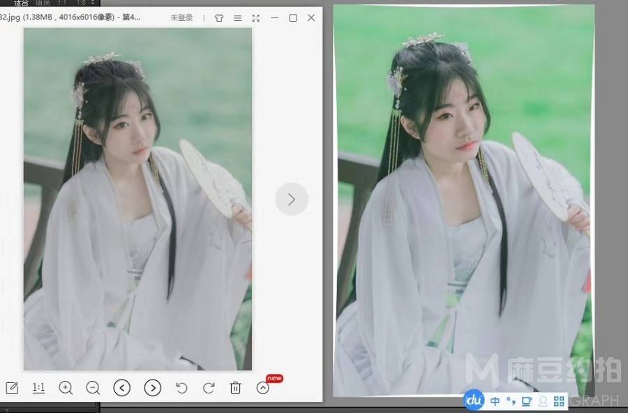 汉服模特