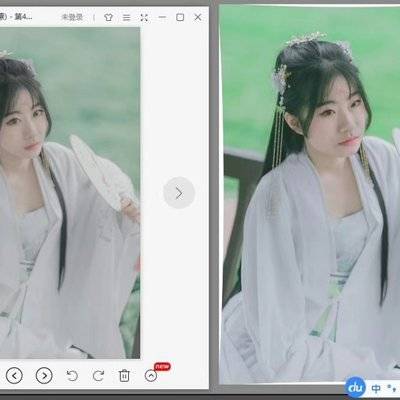 汉服模特