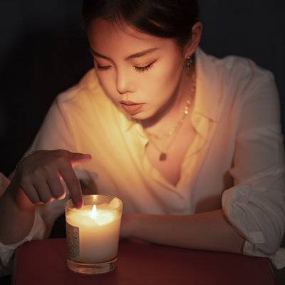 黑白模特