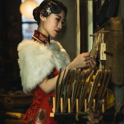 民国模特