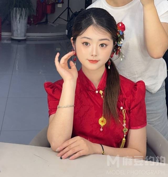 旗袍模特