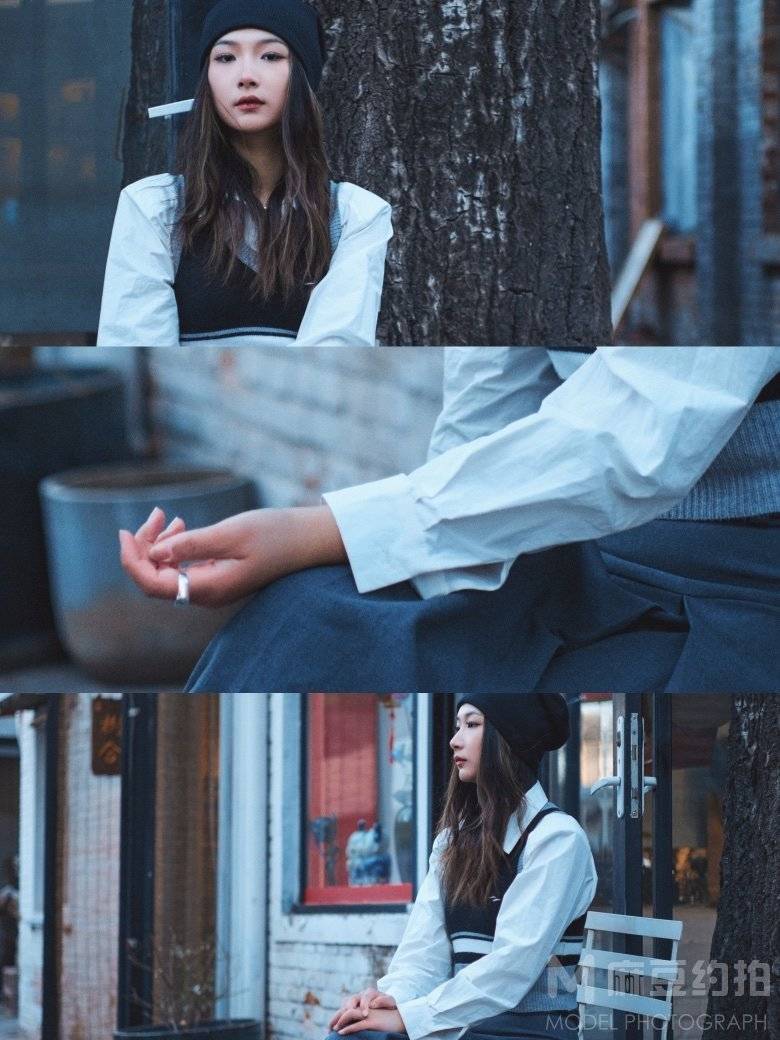 情绪模特