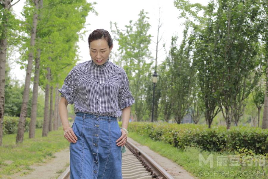 纪实模特