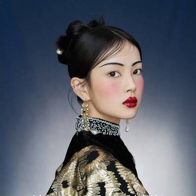 妆容模特