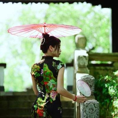 旗袍模特