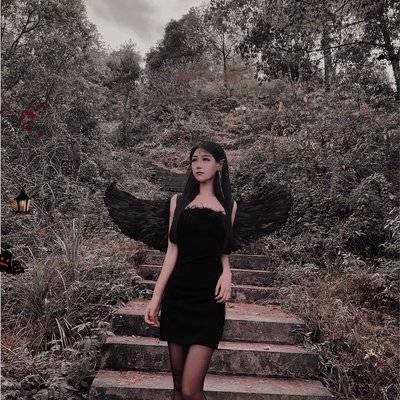 黑白模特