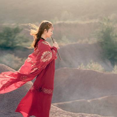 汉服模特