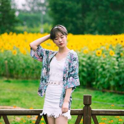 森系模特