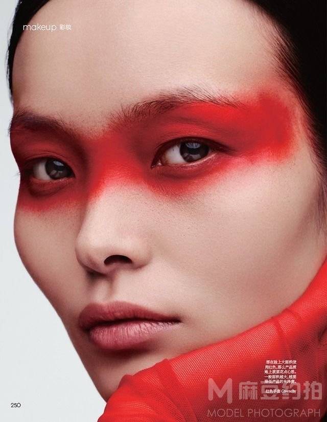 妆容模特