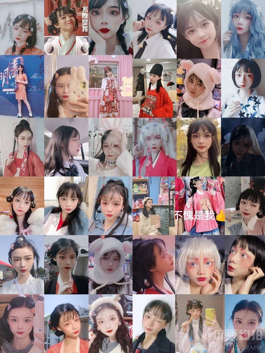汉服模特