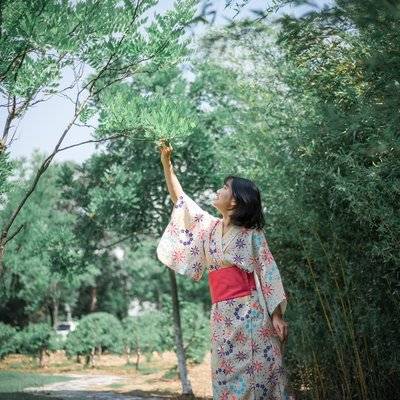 森系模特