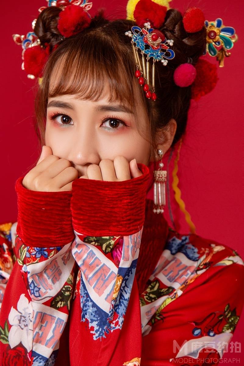 森系模特