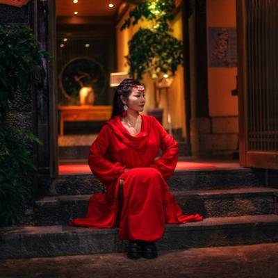 汉服模特