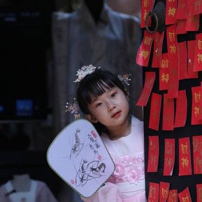 汉服模特