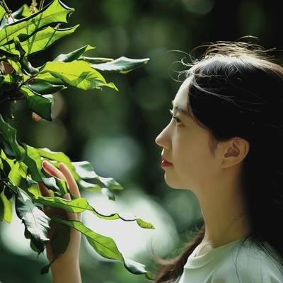 森系模特