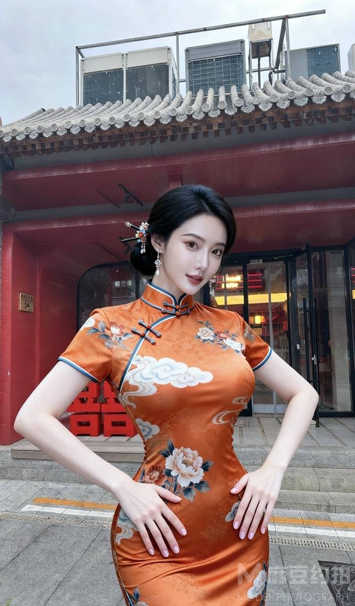 旗袍模特