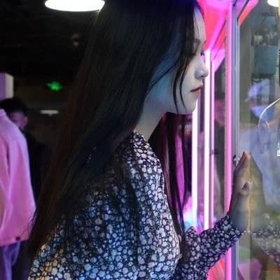黑白模特