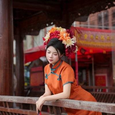 汉服模特