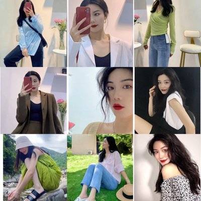 森系模特
