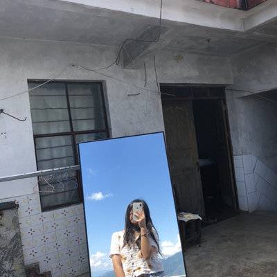 黑白模特