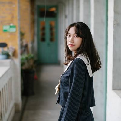 森系模特