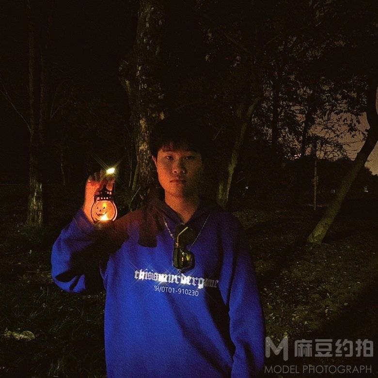 黑白模特