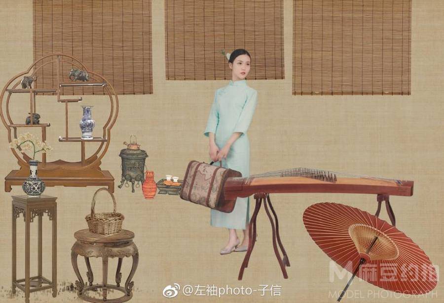 民国模特