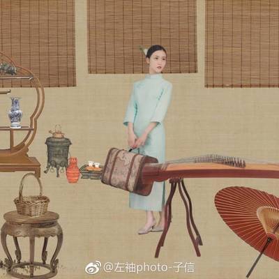民国模特