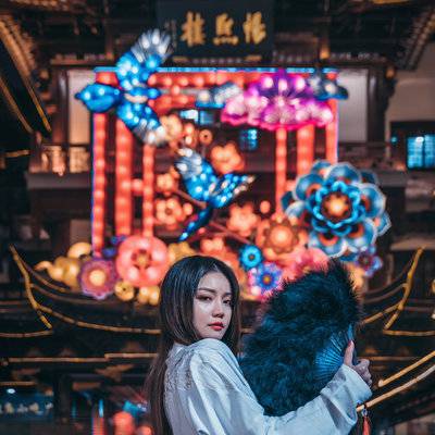 汉服模特
